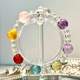 Natural Multicolor Crystal Bracelet - Energy & Healing